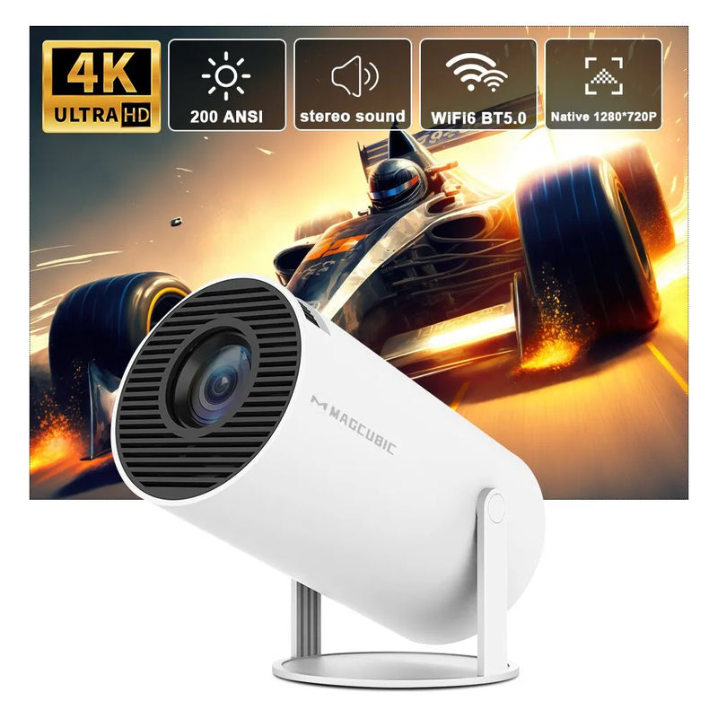 Magcubic Projector Hy300 4K Android 11 1080P 1280*720P